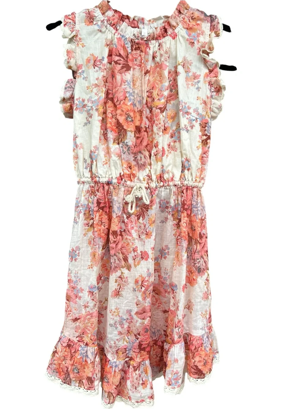 Zimmerman Girls Cascadian Floral-Print Frill Dress Size‎ 8